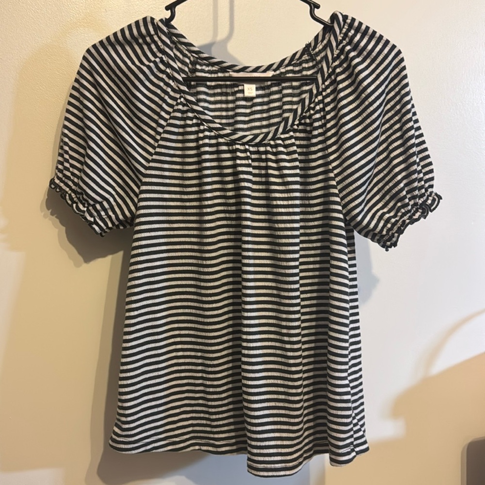 XS LC Lauren Conrad striped top